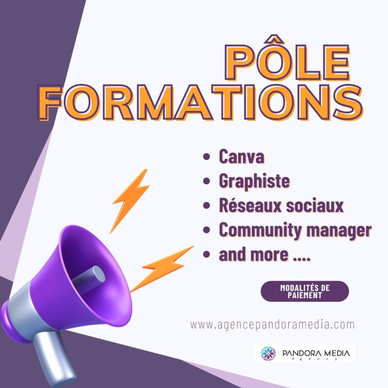 AGENCE PANDORA MEDIA POLE FORMATION